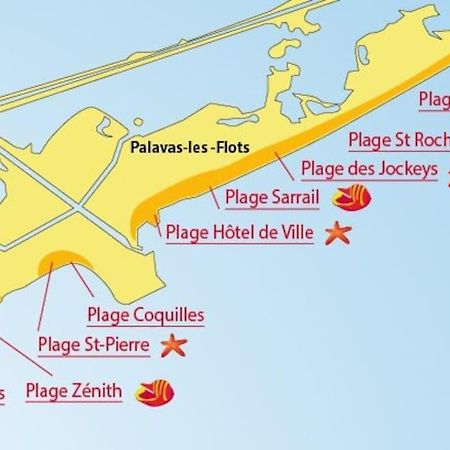 Appartement Palavas Les Flots T2 + Parking Prive Exterior foto
